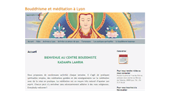Desktop Screenshot of meditation-lyon.org